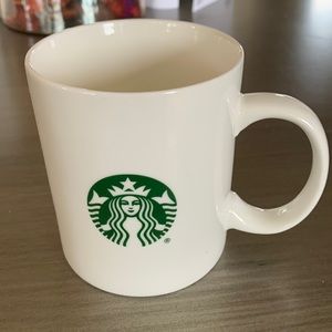 Classic Starbucks Coffee Tea Mug 12oz Green Iconic Logo 2015 excellent